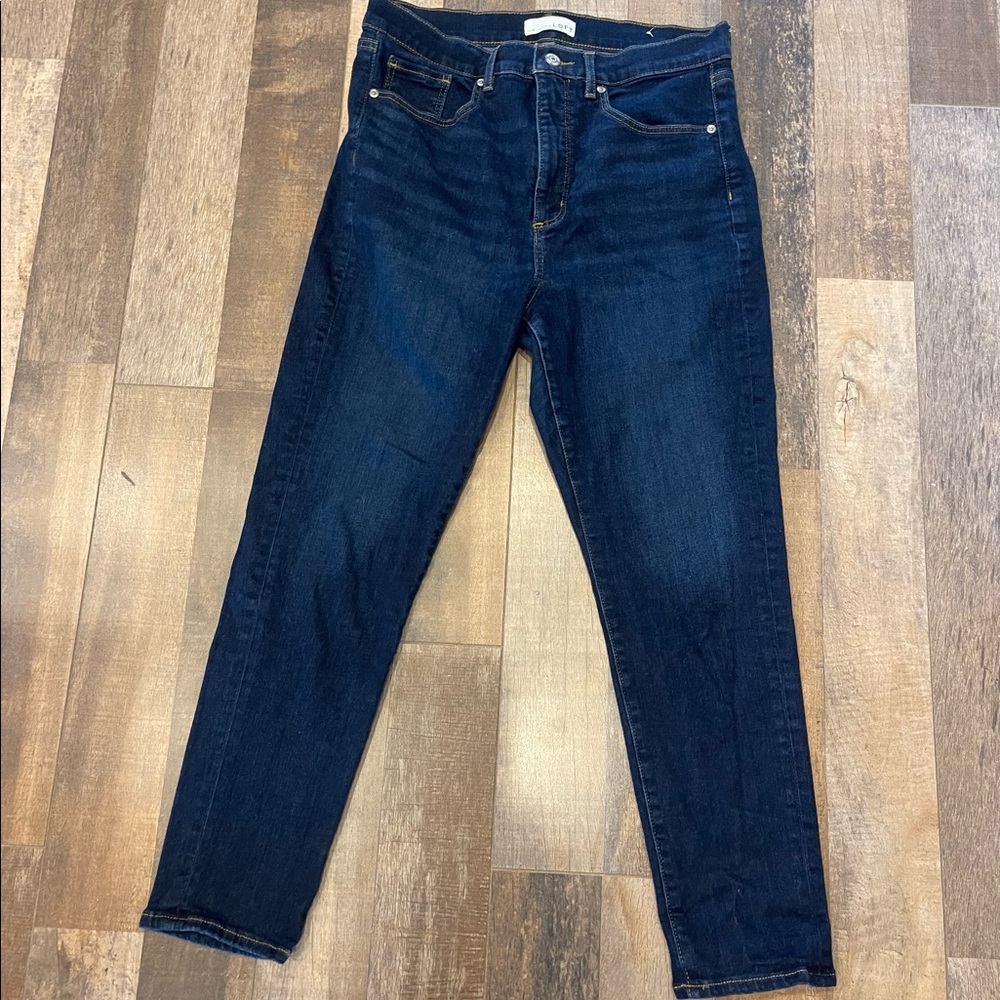 Loft Petite High-rise Skinny jeans- size 10